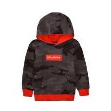 Stereo 3T: Camo Over Head Fleece Top (8-14 Years)